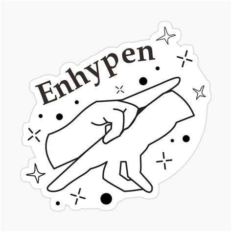 ENHYPEN's Greeting, CONNECT! Sticker by yeasitrus | Print stickers ...