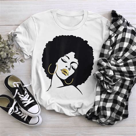 Afro Diva Black Girl Magic Lips Natural Hair Melanin Queen Obbg 080921