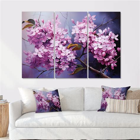 Red Barrel Studio® Lilac Beauty Unveiled II - Lilacs Canvas Art Set