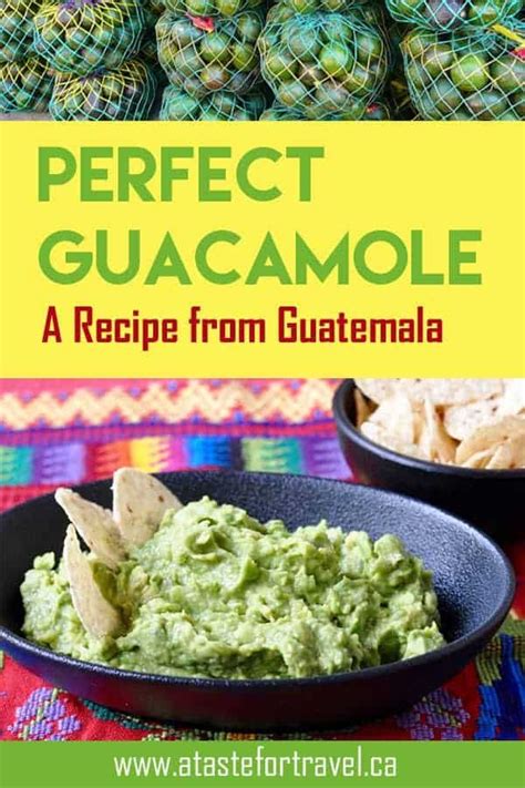 Easy Guatemalan Guacamole Recipe Guatemalan Recipes Avocado