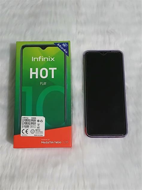Infinix HOT 10 PLAY W FREEBIES 64GB 4GB Mobile Phones Gadgets Mobile Phones Android