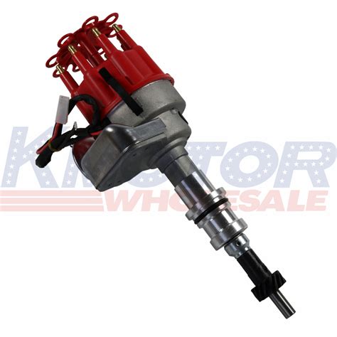 Red Cap Hei Distributor And 10 5mm Spark Plug Wires For Small Block Ford 289 302 713101870655 Ebay