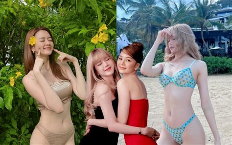 Khi hai chị em nhà họ Thiều diện bikini Bảo Trâm nữ tính Saostar vn