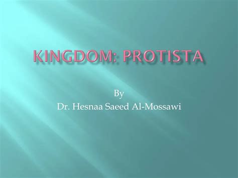 Ppt Kingdom Protista Powerpoint Presentation Free Download Id294388