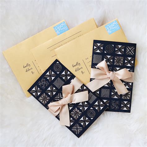 How to Print Your Wedding Invitation Envelopes at Home - Ijeoma Kola