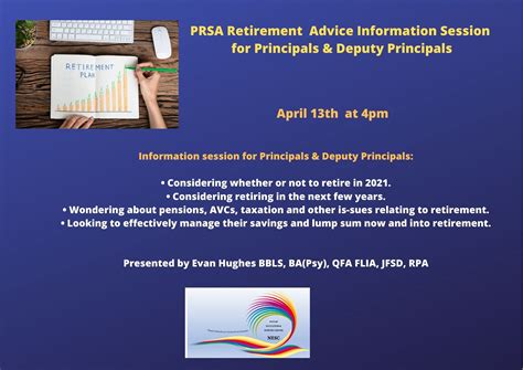 SP123-21 Retirement Advice Information Session for Principals-Post ...