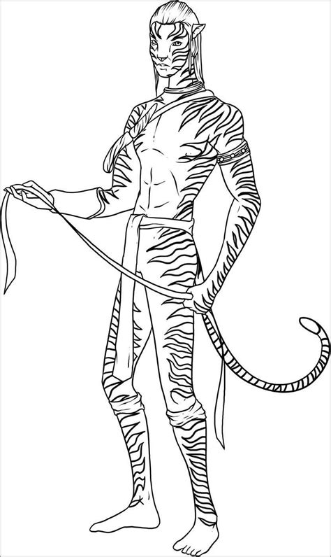 Avatar Coloring Pages - ColoringBay