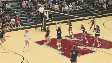 Th North Volleyball Wins At Northview Youtube