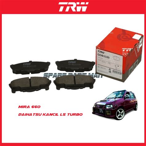 Mira Daihatsu Kancil L Turbo Trw Gdb Fbk Af Front Disc