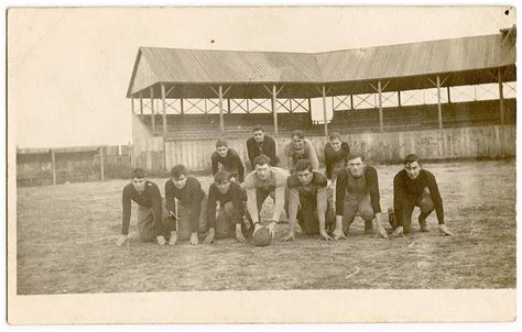 Vintage Rare Postcard American Football Team Photo