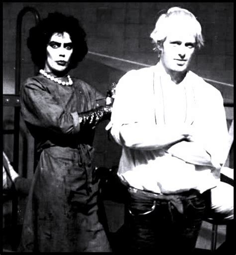 Doralolly • Tim Curry And Peter Hinwood On Set In The Lab