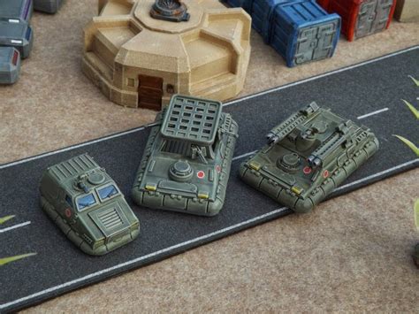 Tabletop Fix Brigade Models New 15mm Mercenary Vehicles