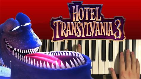 How To Play Kraken Theme Hotel Transylvania 3 Piano Tutorial