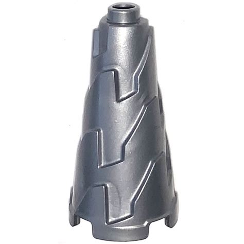 Lego Flat Silver Cone X X With Spikes And Completely Open Stud