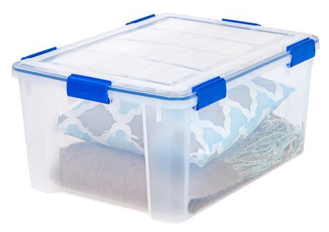 Ziploc Weathershield 60 Quart Multi Purpose Large Storage Box Clear 4