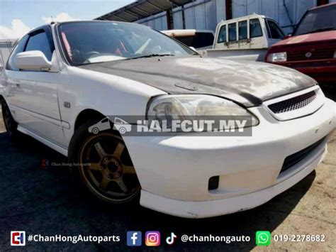 Honda Civic Type R Ek9 Halfcut Half Cut Halfcut Malaysia Kl Selangor Penang Sabah Sarawak Johor