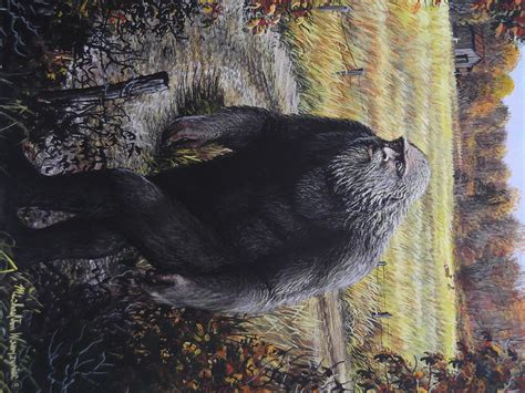 Bigfoot Wooly Booger Painting By Michael Wawrzyniec Fine Art America