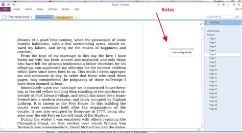 How To Make Notes In The Sidebar Of Pdf Pages In Onenote