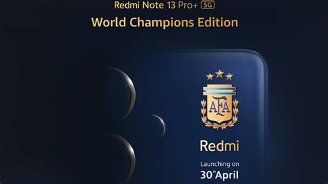 Redmi To Launch Note Pro Plus World Champions Edition In India On