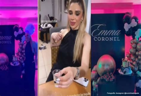 Con Fuegos Artificiales Arman Fiest N De Cumplea Os A Emma Coronel En