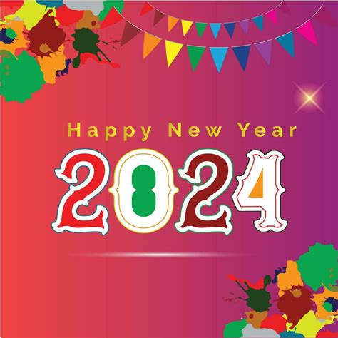 Happy New Year Festive New Year S Background Holiday Greeting