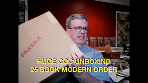 Cgc Unboxing A Book Modern Order Did We Get Good Grades Or Was Cgc