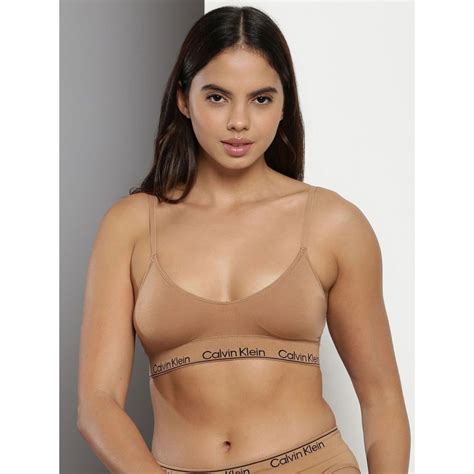 Buy Calvin Klein Nude Full Coverage Padding Non Wired Bra Online