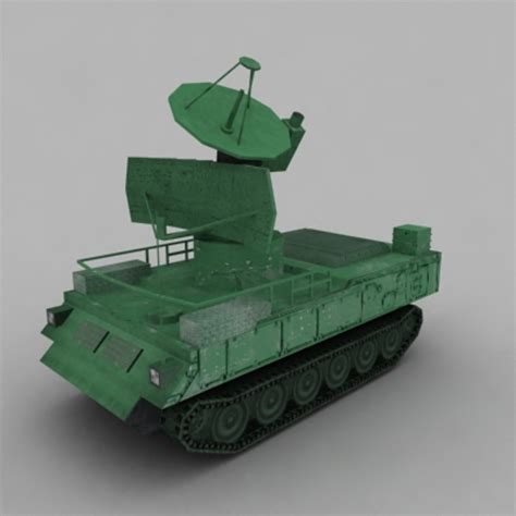 3d Russian Radar Sa6