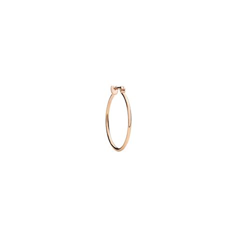 DoDo ORECCHINO HOOP ESSENTIALS ORO ROSA DoDo Online Boutique Italia