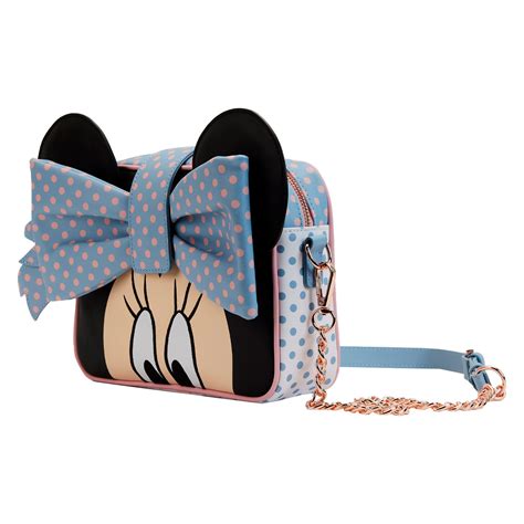 Sac À Bandoulière Minnie Pastel Color Block Dots Disney Loungefly