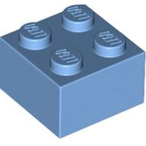 LEGO 2 x 2 Brick Medium Blue