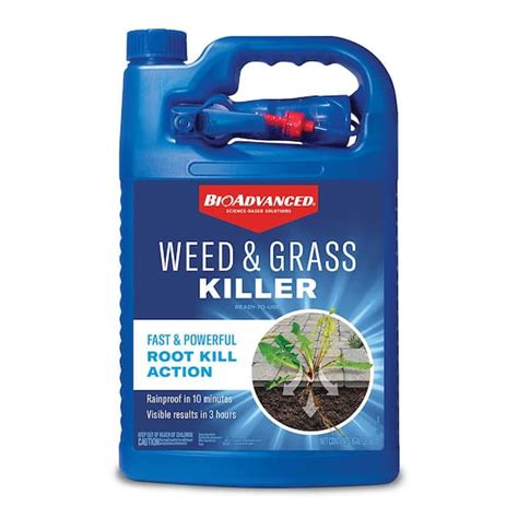 Bioadvanced 1 Gal Ready To Use Weed And Grass Killer 704198a The Home Depot