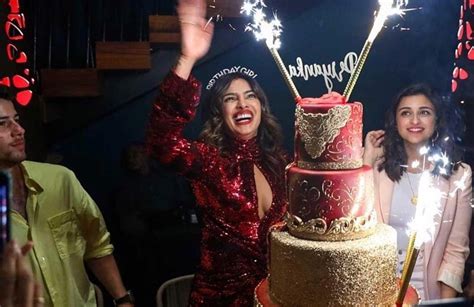 Priyanka Chopra's Birthday Cake Has 24K Edible Gold, Can You Guess How ...