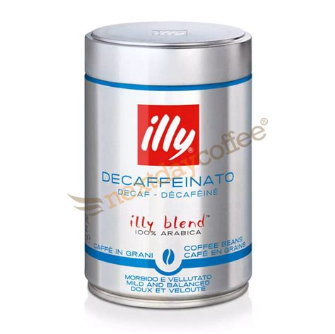 Illy Italian Coffee Beans Decaffeinated 250g