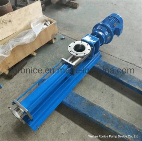 Factory Price Progressive Cavity Single Screw Pump Sewage Chemical