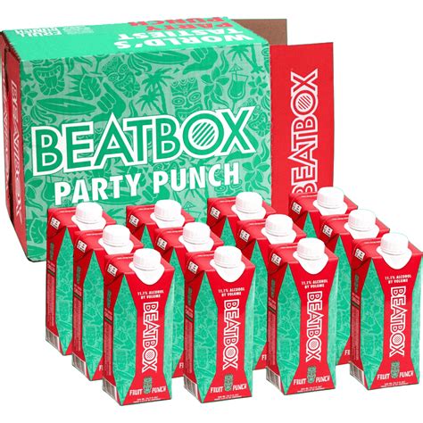 BeatBox Fruit Punch Alcohol | Buy BeatBox Alcohol Beverages — Rare Tequilas