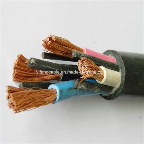 Flexible Copper Conductor Rubber Insulated Electric Wire Cable Jytopcable