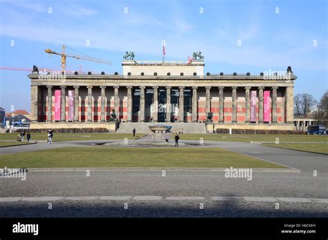 Altes Museum On Museum Island Berlin Germany This Houses The