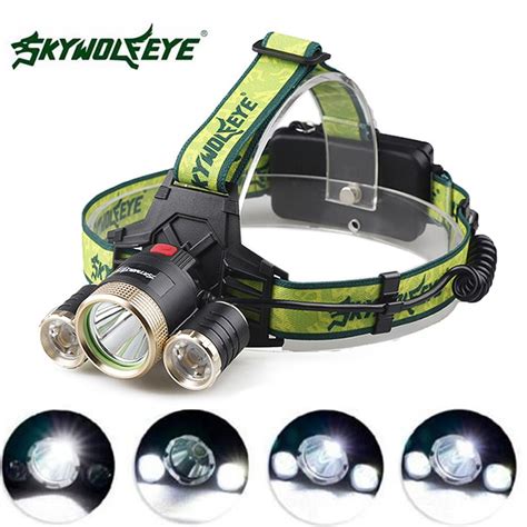 Skywolfeye Xml T X Xpe Led Headlamp Headlight Lm Super Bright