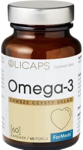 Omega 3 Epa Dha 60 Porcji 60 Kapsułek Olicaps Formeds Biogo