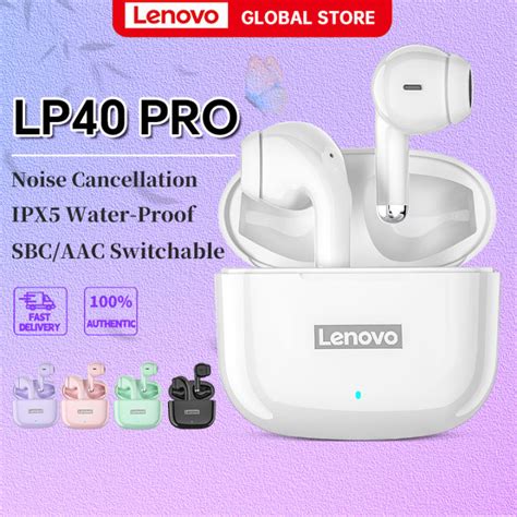 Lenovo Lp Pro True Wireless Stereo Bluetooth Earphones Tws Earbuds