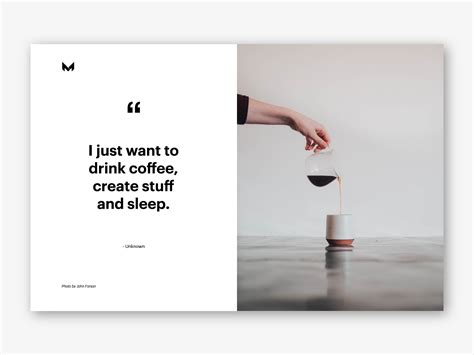 Minimal quotes No.01 by Facu Montanaro on Dribbble