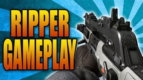 Call Of Duty Ghosts RIPPER GAMEPLAY New SMG Assault Rifle Hybrid