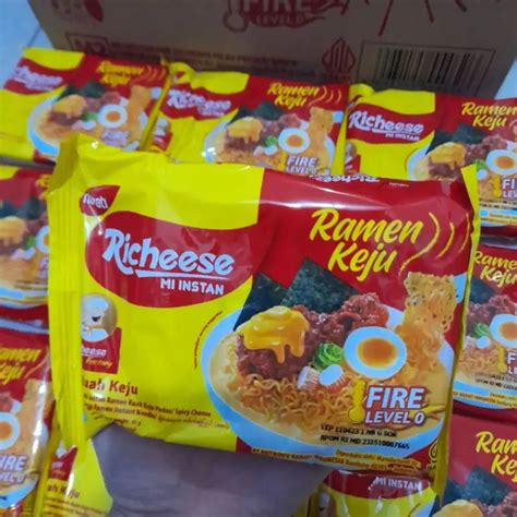 Jual Mi Instan Richeese Nabati Mi Goreng Keju Ramen Keju G Level