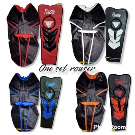 Rouser Ls Ns Seatcover And Tankcover One Set Shopee Philippines