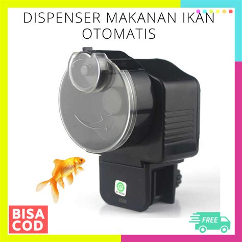 DISPENSER MAKANAN IKAN OTOMATIS RESUN Dispenser Makanan Ikan Aquarium