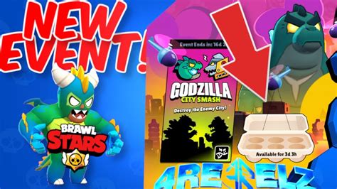 The Godzilla Brawl Stars Event Is Crazy Youtube