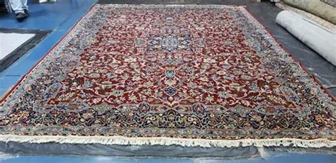 Tapete Persa Kashan 3x4m Vermelho Iraniano 4x3m Industrial