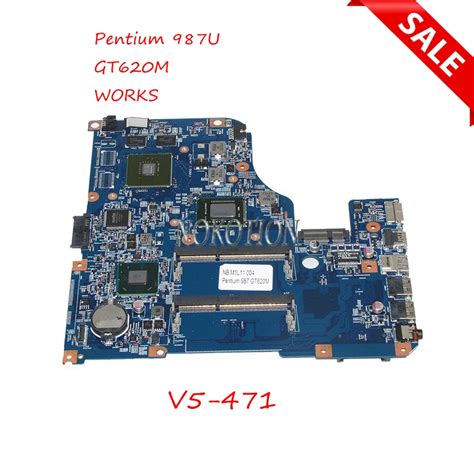 Nokotion Nb M L Nbm L Laptop Motherboard For Acer Aspire V