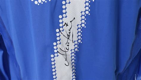 Del Piero S Italy Signed Match Shirt Charitystars